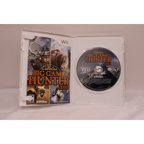 Cabela's Big Game Hunter 2010 (Nintendo Wii) Complete Game TESTED - Picture 5 of 6